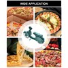 2 Pcs Pizza Cutter Creative Bike Stainless Steel Pizza Wheel