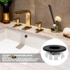 Sink Overflow Cover, Sink Overflow Ring, Universal Round Kitchen Sink
