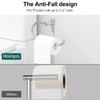 Hoimpro 25" Toilet Paper Holder Free Standing, Floor Bathroom Toilet