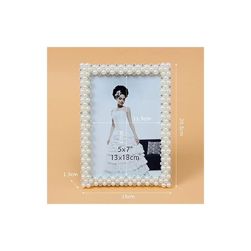 TPTC99207 Bling Gorgeous Pearl Pearl Beaded Picture Frame Picture Frame