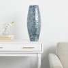 Deco 79 Mother of Pearl Shell Handmade Mosaic Inspired Vase,