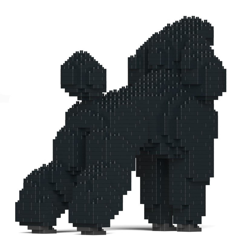 JEKCA Standard Poodle 01S-M01 | Dog Plastic Building Blocks |