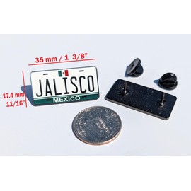 Jalisco Car Plate Pin For Caps And Clothing Enamel Badge Pin MX Mexico Jalisco Mexico #2