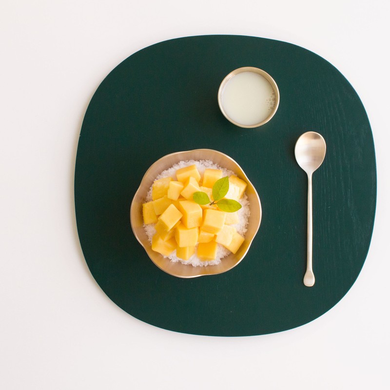 Notdam Bangjja Yugi Flower Shaved Ice Bowl + Round Spoon