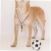 BESPORTBLE 1pc Brass Referee Whistle Keychain Survival Pendant for Outdoor