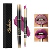 HOUSN Lipstick and Lip Liner Set, 2-in-1 Matte Lipstick Lip