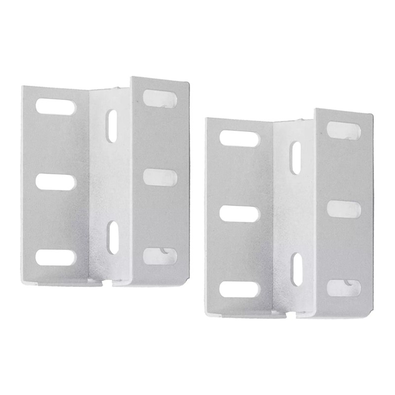 Freedom 2-3/4" Heavy Duty Fence Rail Bracket White Aluminum 2