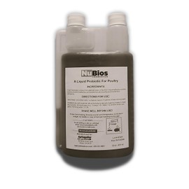 NuBios Liquid Poultry Probiotics (32 oz), Brown