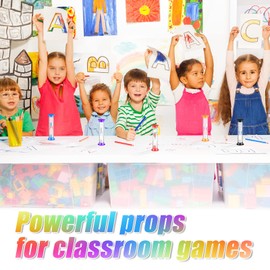 Set of 40 Pcs Sand Timer Kids 1 Minute Sand Timer Classroom 1 Minute Acrylic Covered Hourglass Clock for Preschool Teacher Supplies, 3.35 x 0.98 x 0.98 Inches(Multicolor)