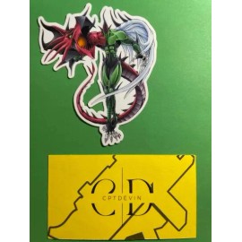 Elemental HERO Flame Wingman Waterproof Sticker | Yu-Gi-Oh!