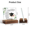 Congratulations On Your Graduation Acrylic Office Desk Decor Sign