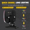 Wireless Trailer Lights Kit, Adjustable Magnetic Towing Lights with Brake