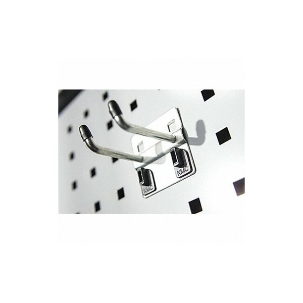 Kennedy Manufacturing Single Rod Pegboard Hook,2" L,2-1/4" W