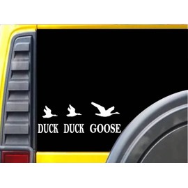 Duck Duck Goose L070 8 inch Sticker goose decal
