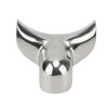 Coffee Portafilter Diverter Nozzle Stainless Steel Double Guide Diversion Nozzle