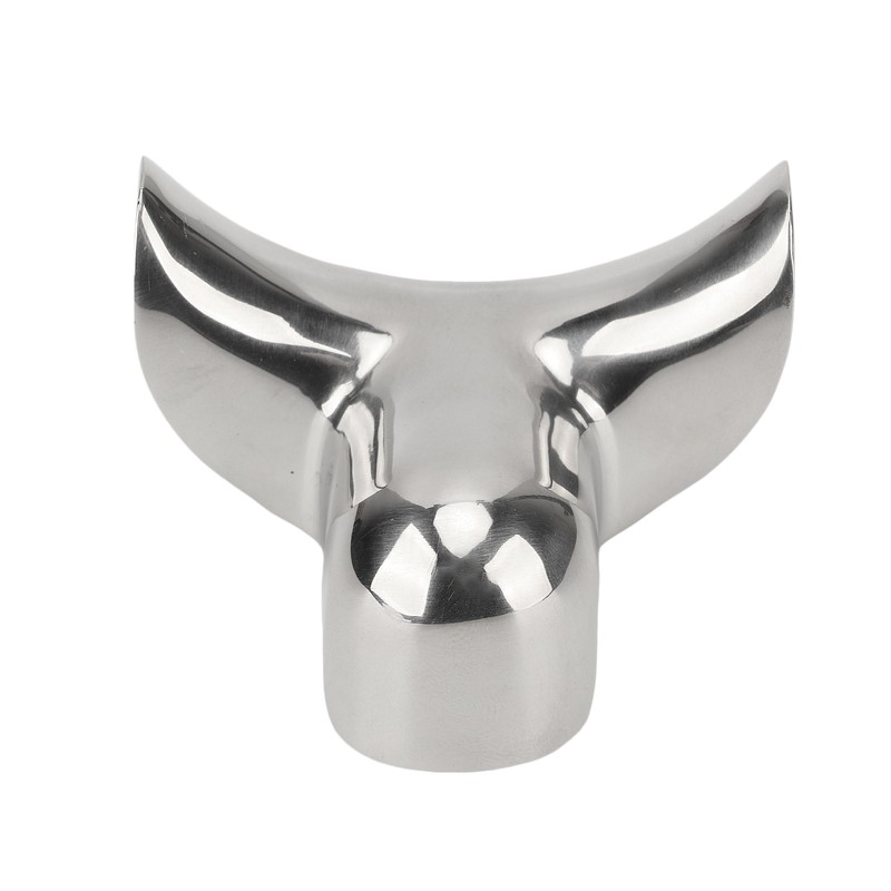 Coffee Portafilter Diverter Nozzle Stainless Steel Double Guide Diversion Nozzle