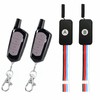 WOODGUILIN 2-Way Wireless Switch DC 12V Wireless Remote Control Switch