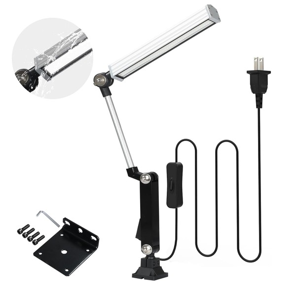 Xapolu LED Machine Work Tube Light with 22in Alloy Arm,