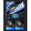 Toothank 4 in 1 Retractable Car Charger