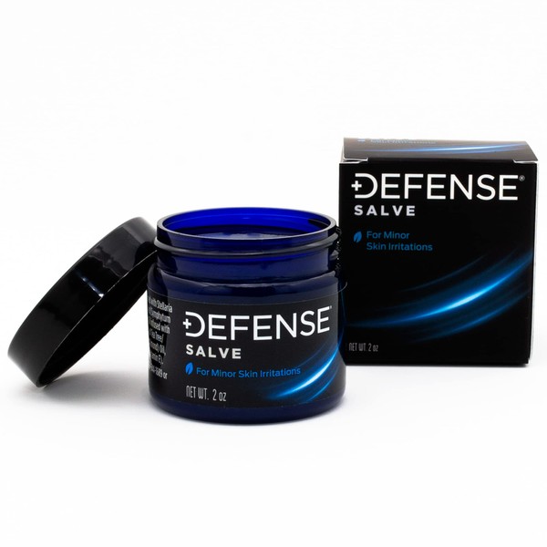 Defense Soap Herbal Ointment Salve 2 Oz - Natural Tea Tree Oil and Eucalyptus Oil