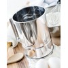 Fox Run 4639 Flour Sifter, Stainless Steel, 8-Cup , silver