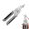 1Pcs Multifunctional Wire Stripper Tool Stainless Steels Pliers Electrical Pliers