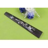 New 4/4 Violin Fingerboard Pearl Flower Inlay Natural Ebony wood