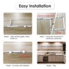 WOBANE Under Counter Light, Dimmable LED Under Cabinet Lighting, 6