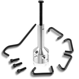 Lyhubmh Fan Blade and Blower Wheel Puller, 10 Pcs Professional Fan Blade Puller Replacement Heavy Duty Fan Blade Puller for 5/8" Belt Drive and 1/2" or Less Direct Drive Motor Shafts