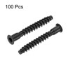 sourcing map 100Pcs M5x40mm Hex Socket Countersunk Head Self Tapping