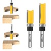 BAYTORY Professional Pattern Flush Trim Router Bit Set with 1/4