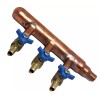 Vilstone 3 port PEX Plumbing Manifold 3/4 Male 1/2 Ball