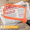Magnifying Glass with Light, Folding Handheld Magnifying Glass for Reading,