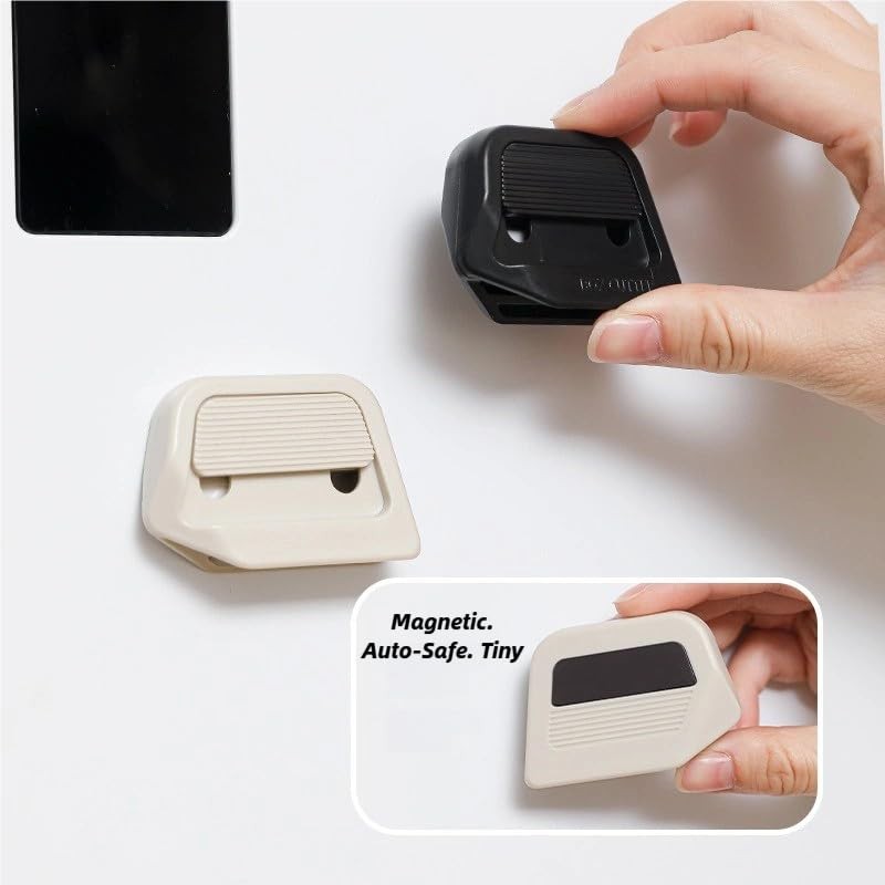 Mini Ceramic Box Cutter - Auto-Retractable 7mm Blade, Magnetic Package