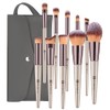 HEYMKGO- Juego de brochas de maquillaje profesional: contiene 10 brochas
