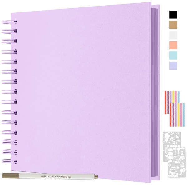 JAECU Photo Album for DIY and Gluing, 24 x 24