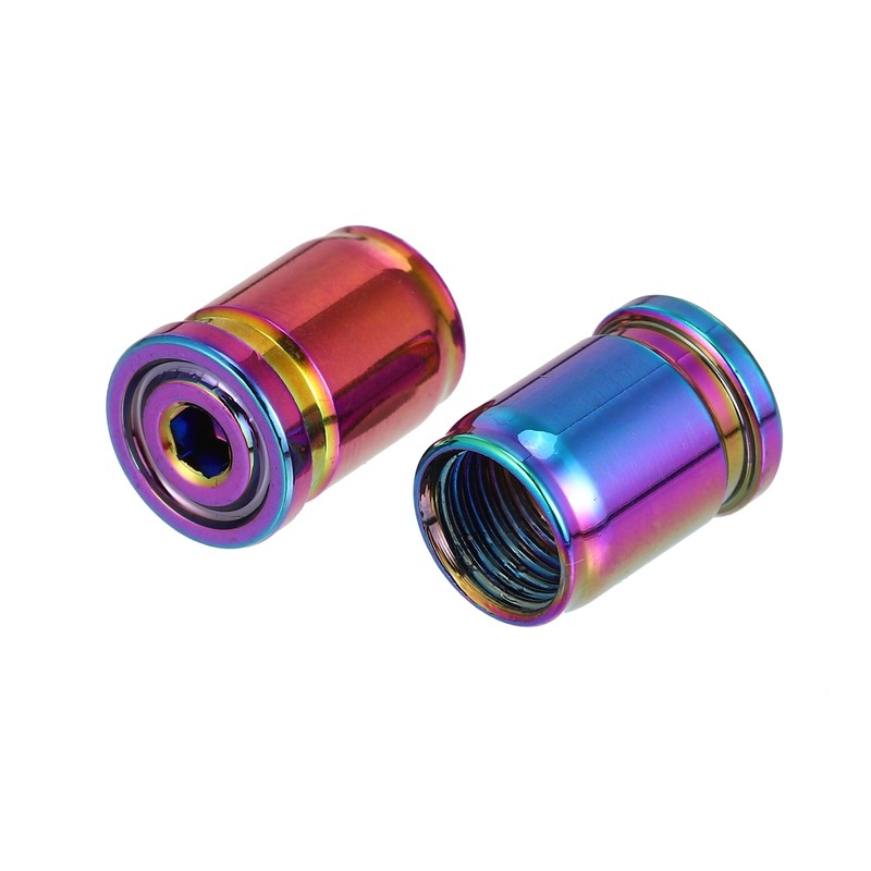 X AUTOHAUX 4pcs Wheel Tire Valve Stem Caps Universal with