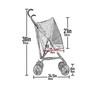 Pet Gear Travel Lite Plus Stroller, Compact, Easy Fold, No