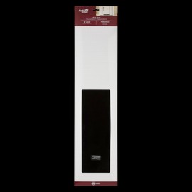 National Hardware N270-352 - 1996 8X34 Kickplate in Matte Black