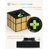 ROXENDA Speed Cube Set, Gold Mirros Cube Bundle of Cube