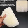 NuoDunco 7 Pieces 6 Inch Wool Polishing Pad Kit -