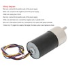 Brushless Motor Mini Speed Reducer with Bracket DC24V for CNC
