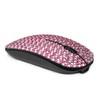 WONGS Luxury Full Stars Pink Crystal Rhinestone Rechargeable Slim Silent
