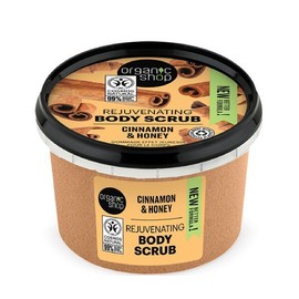 Natura Siberica Organic Shop Body Scrub Honey Cinnamon, 250ml