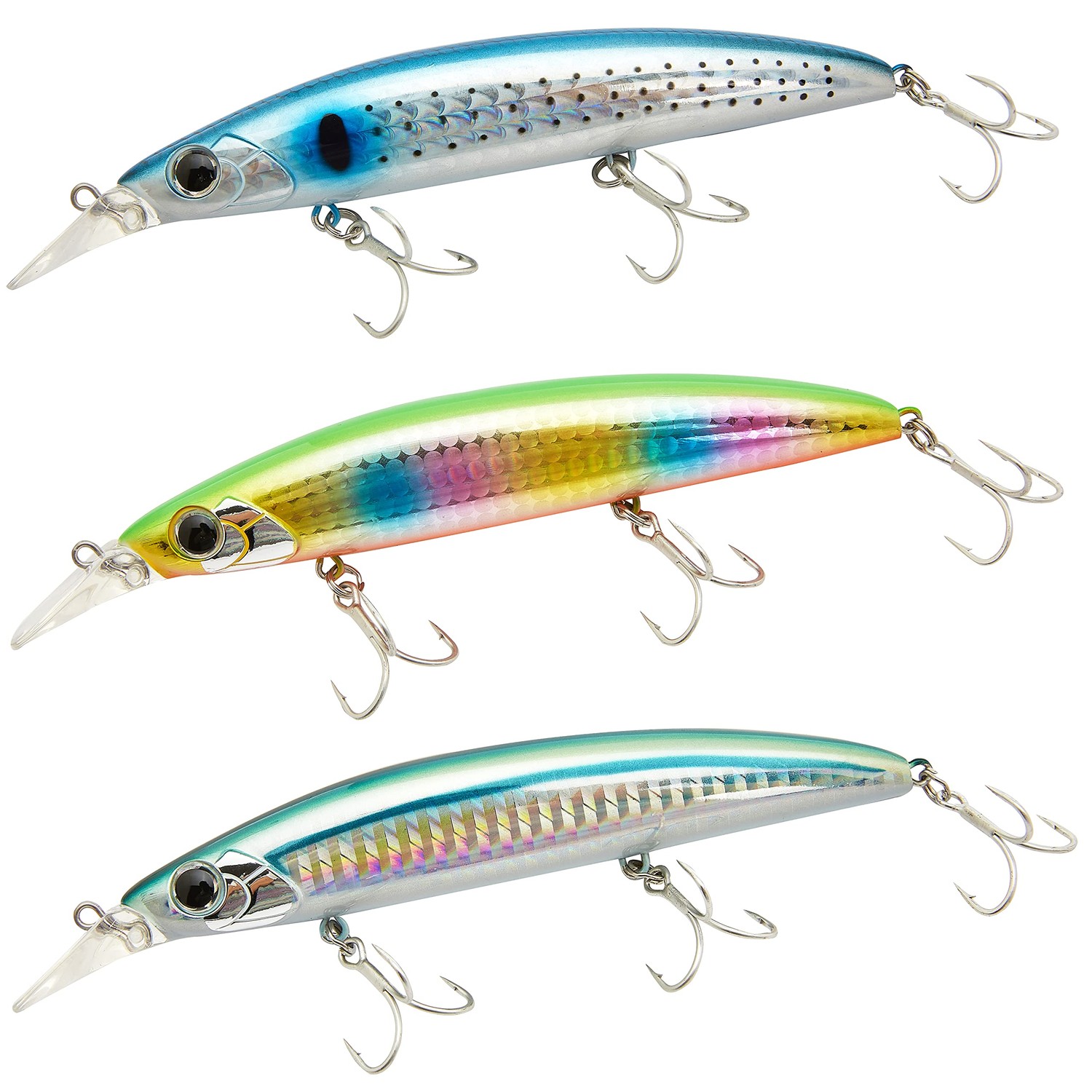 Blue Storm Lure, Sea Bass Lure, Flounder, Floating Minnow, 4.3 oz (110 ...