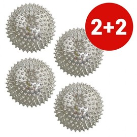 2+2 magnetic acupuncture needle (extra large) palm acupressure massage rod health