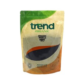 Trend Organic Nigella Seeds, Perfect for a Wholesome Breakfast, Vegan, Certified Organic, GMO-Free, Mo Additives, No Preservatives, 500g