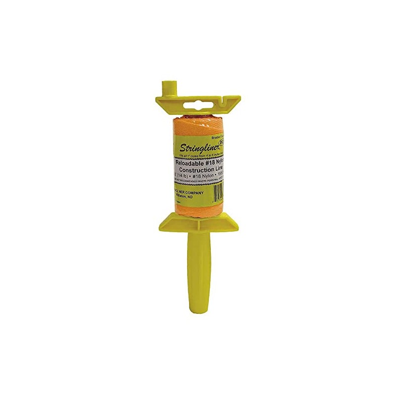 1000 Foot Hi Viz Orange Builders Brick Laying Measuring Line