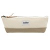 [Luddite] Radite Pencil Case, Two-Tone Boat Pencil Case, Slim, beige,