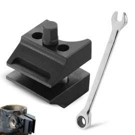 UESDU Federbein Spreizer, Spreizwerkzeug KFZ Achsschenkel Abzieher mit Ratschenschlüssel Stahlmaterial Traggelenk Abzieher Universell Achsschenkel Abzieher für Meisten Fahrzeuge Federbein